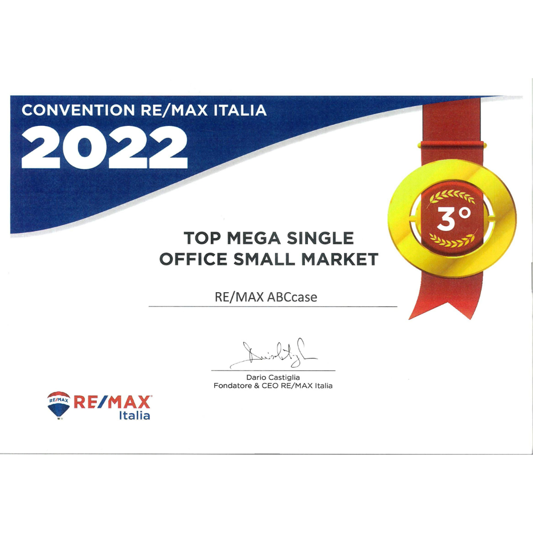 Premio RE/MAX 2022 Top Transaction