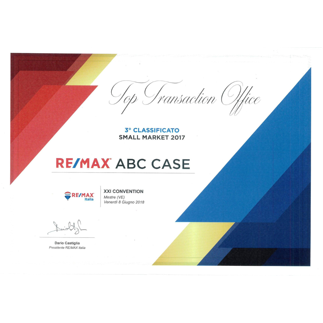 Premio RE/MAX Top Transaction